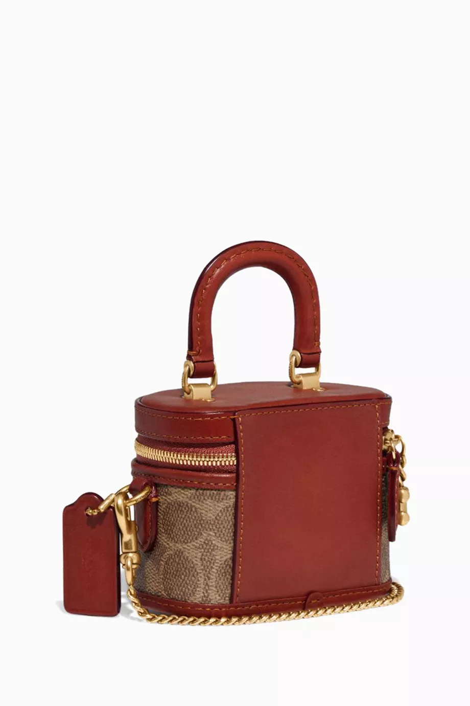 Coach coated canvas signature trail bag hotsell