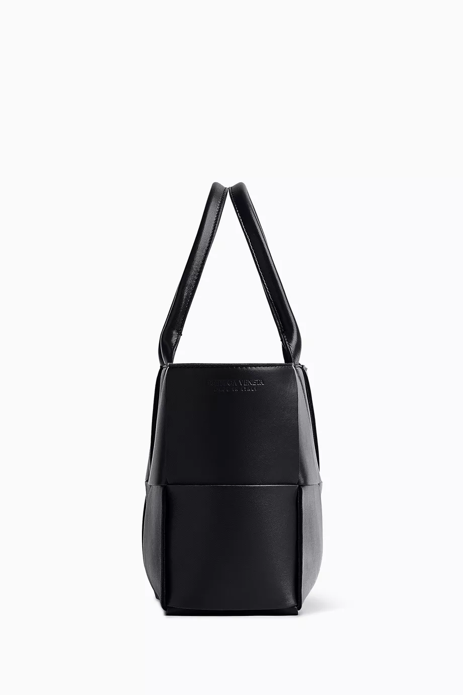 Buy Bottega Veneta Blue Small Arco Tote Bag in Intrecciato Leather For Women Online Ounass Bahrain