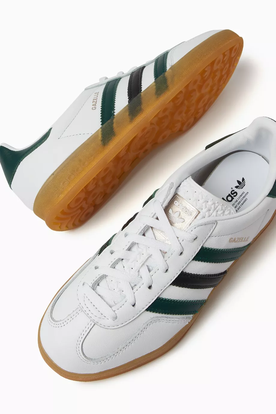 Buy adidas Green Gazelle Indoor Sneakers in Leather For Women