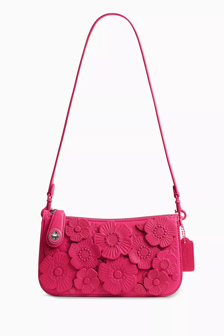 Tea Rose Coach Glovetanned Clutch Buy Coach Pink Tea Rose Penn