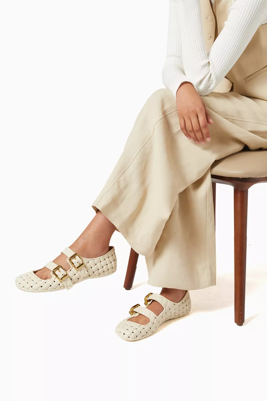 BOTTEGA VENETA◆Amy メリージェーン ラバー バレリーナシューズ BOTTEGA VENETA◇Amy メリージェーン ラバー バレリーナシューズ