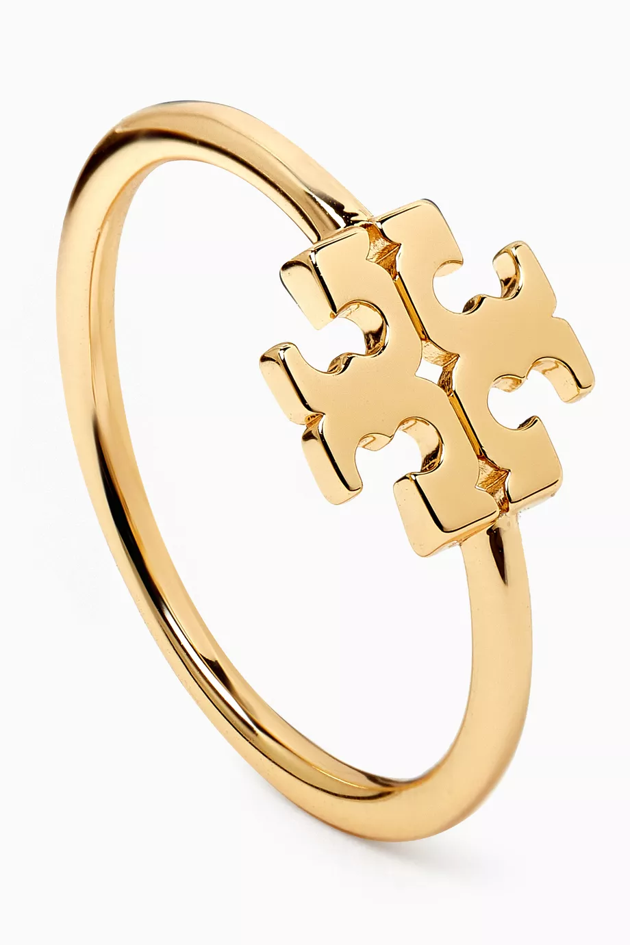 Buy Tory Burch Gold Eleanor Ring in Gold plated Metal For Women Online Ounass Bahrain